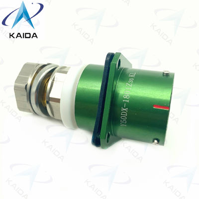 Estable Y50DX-1801Z30KL Panel de conector circular estilo de montaje verde andoizado