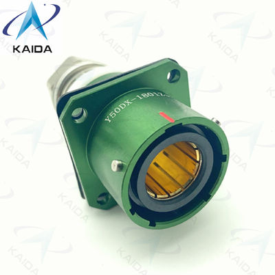 Estable Y50DX-1801Z30KL Panel de conector circular estilo de montaje verde andoizado