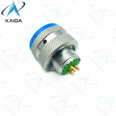 Acero inoxidable Concha pasivada MIL-DTL-38999 Serie I Concha tamaño 13 MS27467T13E03PN-H 3 pines masculinos