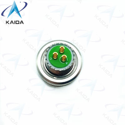 Acero inoxidable Concha pasivada MIL-DTL-38999 Serie I Concha tamaño 13 MS27467T13E03PN-H 3 pines masculinos