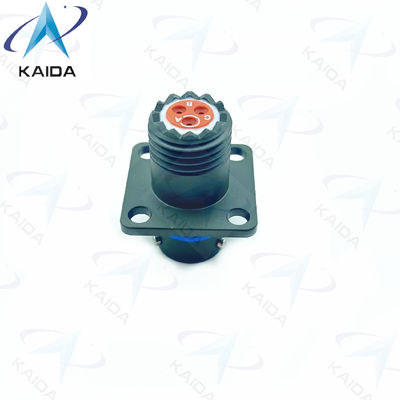 MIL-DTL-26482 Conectores con acabado de cadmio verde de oliva / tipo de contacto MS3470B08-33SN Receptor de brida estrecha