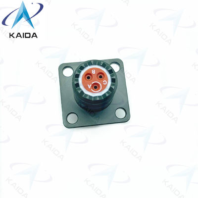 MIL-DTL-26482 Conectores con acabado de cadmio verde de oliva / tipo de contacto MS3470B08-33SN Receptor de brida estrecha