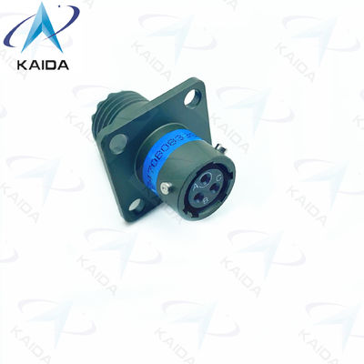 MIL-DTL-26482 Conectores con acabado de cadmio verde de oliva / tipo de contacto MS3470B08-33SN Receptor de brida estrecha
