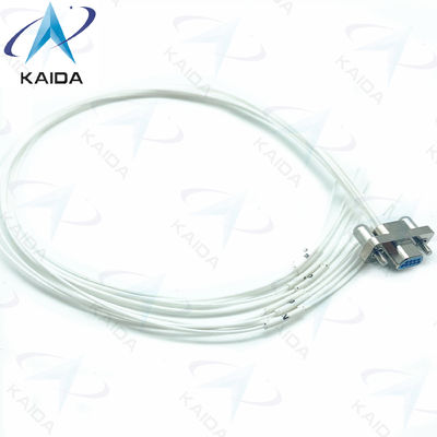 Conector de conector J14 Revestido en oro J14F-36ZKB Terminación de soldadura 3A Conector con conectores femeninos de alambre de 60 cm