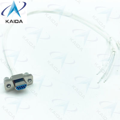Conector de conector J14 Revestido en oro J14F-36ZKB Terminación de soldadura 3A Conector con conectores femeninos de alambre de 60 cm