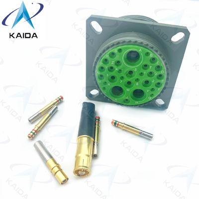 Contacto de corte de oro MIL-DTL-38999 Serie III Concha de cadmio verde oliva 7A Voltado 500V.D38999/20WJ20SN.8D Serie.