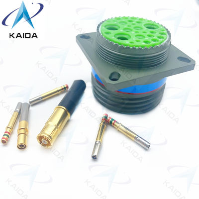 Contacto de corte de oro MIL-DTL-38999 Serie III Concha de cadmio verde oliva 7A Voltado 500V.D38999/20WJ20SN.8D Serie.
