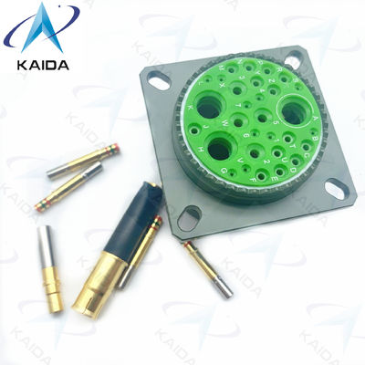 Contacto de corte de oro MIL-DTL-38999 Serie III Concha de cadmio verde oliva 7A Voltado 500V.D38999/20WJ20SN.8D Serie.