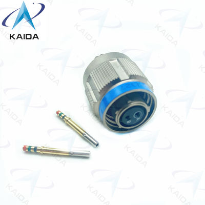 7A Crimp Gold Shell MIL-DTL-38999 Serie III Crimp Contacto 2 Contactos con rosca de níquel D38999/26FA02SN.2 Pinos femeninos