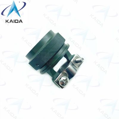 Conector de cadmio verde de oliva recto en la serie M85049 de sujeción de alivio de tensión autobloqueo M85049/38S15W