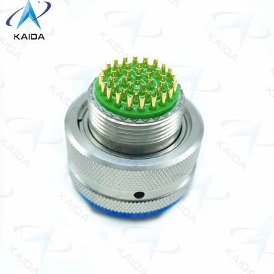 7.5A Clasificación de corriente MIL-DTL-38999 Serie I Conector de enchufe recta para conexiones acoplamiento de bayoneta MS27467T17E42SN-H