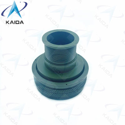 Conector de cadmio verde de oliva recto con caparazón trasera 319FS001NF1807-24 Adaptador de bloqueo de banda