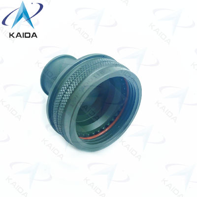Conector de cadmio verde de oliva recto con caparazón trasera 319FS001NF1807-24 Adaptador de bloqueo de banda