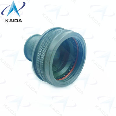 Conector de cadmio verde de oliva recto con caparazón trasera 319FS001NF1807-24 Adaptador de bloqueo de banda