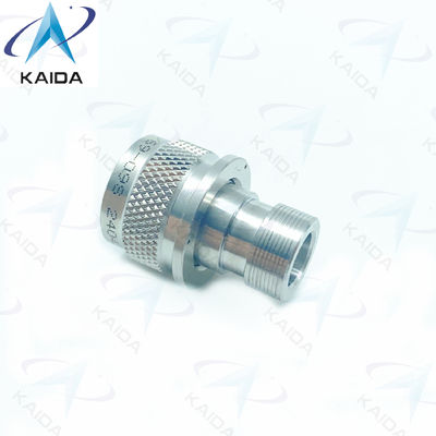 Adaptador de botón de encogida recta pasivada de acero inoxidable para el conector M85049/69-09S