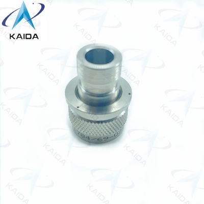 Adaptador de botón de encogida recta pasivada de acero inoxidable para el conector M85049/69-09S