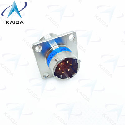 Finitura de contacto de oro 6 Tipo de soldadura de contacto MIL-DTL-26482 Serie de conector MS3470S10-6PH Acero inoxidable pasivado