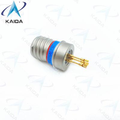 D38999 Conector de soldadura de enchufe recto personalizado con 500 ciclos de resistencia D38999/25FA98PNH Níquel sin electro.