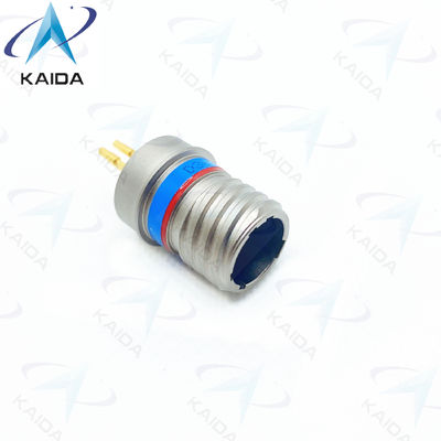 D38999 Conector de soldadura de enchufe recto personalizado con 500 ciclos de resistencia D38999/25FA98PNH Níquel sin electro.