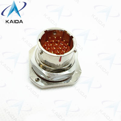 Receptor circular con pines de aluminio de la serie Y11P para montaje de PCB de baja corriente Y11H-1419ZJ14. Receptor hermético.
