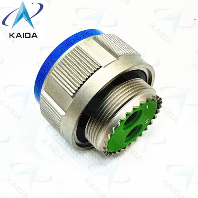 MILDTL-38999 2 Twinax contactos roscados / Nícel sin electro / contacto de oro acabado conector militar D38999/26FE82PN