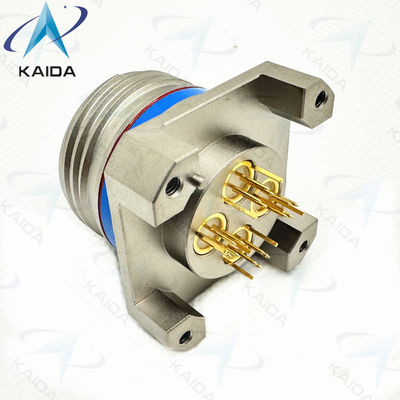 Resistencia 500 ciclos Níquel sin electro para entornos de temperatura extrema.Receptor de contacto de PCB Quadrax personalizado