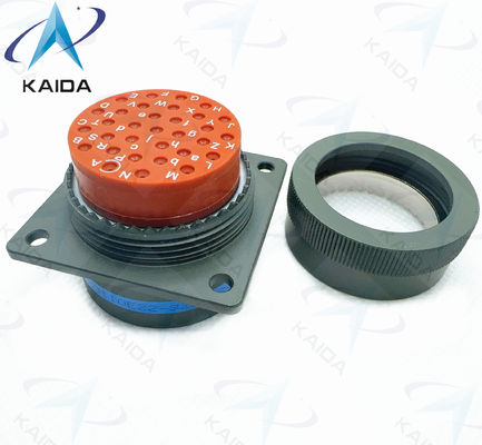 500V Voltado MIL-DTL-26482 Serie I Receptores con cáscara de cadmio verde MS3110E22-32SN Saldador de taza de contacto sellado