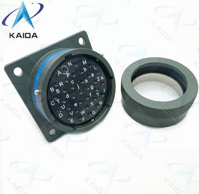 500V Voltado MIL-DTL-26482 Serie I Receptores con cáscara de cadmio verde MS3110E22-32SN Saldador de taza de contacto sellado