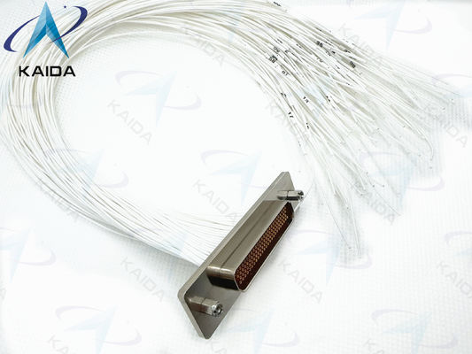Conectores rectangulares para conexión duradera de 500V de oro sobre níquel J30J-100TJK-Q.100 pines femeninos