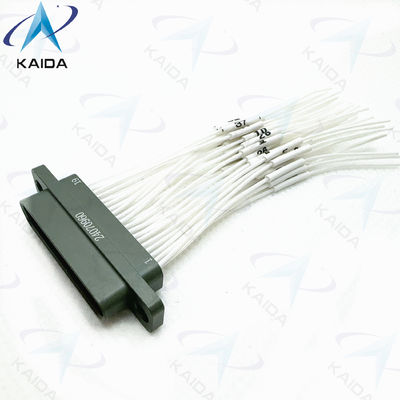 Conectores rectangulares Micro D de alta resistencia para ambientes hostiles MIL-DTL-83513 J30J-37ZK-G Cadmio verde oliva