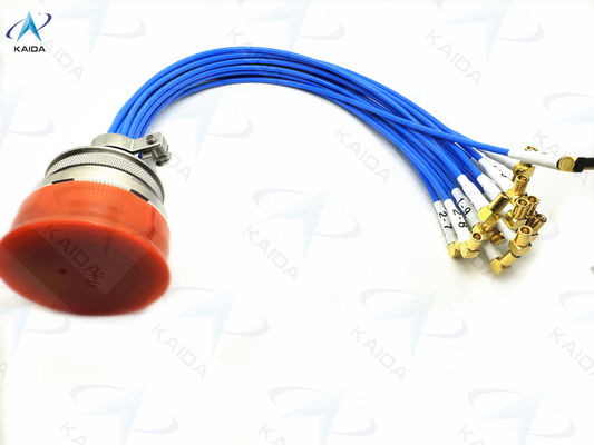 Conector de cable coaxial de níquel sin electrodo resistente a la corrosión para la serie D38999/8D