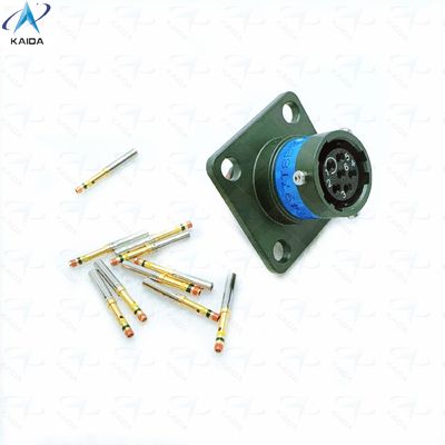 MS27497T08B35SA MIL-DTL-38999 Serie II 500 V 6 Contactos Conector eléctrico Receptor de montaje en pared JTPQ00