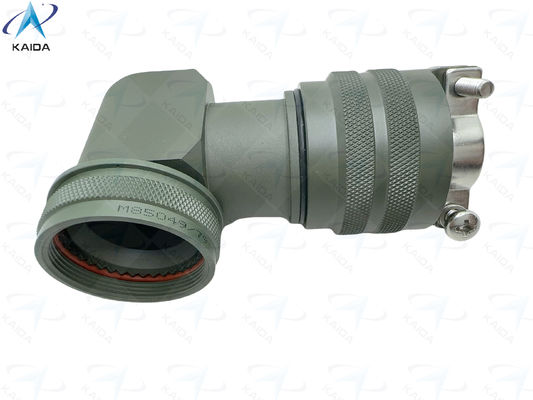 Conector de acoplamiento de giro de ángulo y perfil de 90 ° Conchas traseras con acabado de cadmio verde oliva M85049/79-21W07