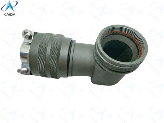 Conector de acoplamiento de giro de ángulo y perfil de 90 ° Conchas traseras con acabado de cadmio verde oliva M85049/79-21W07