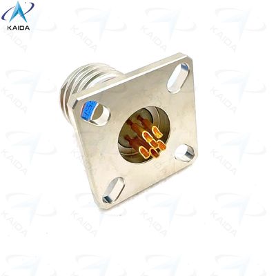 Concha de níquel sin electro 7 A MIL-DTL-38999 Serie III Receptor de montaje de caja hermética D38999/21NA35PN