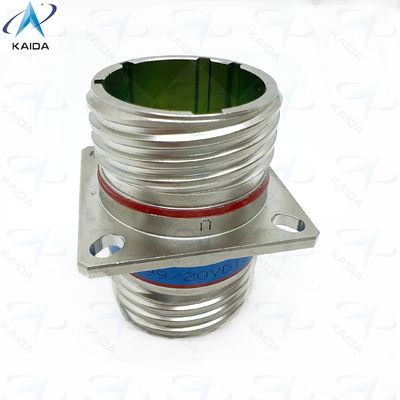 Receptor hermético de contacto de aleación de cobre de 18 pines para aplicaciones de la serie 3 de MIL-DTL-38999 D38999 / 20YD18PN