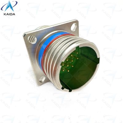 Receptor hermético de contacto de aleación de cobre de 18 pines para aplicaciones de la serie 3 de MIL-DTL-38999 D38999 / 20YD18PN