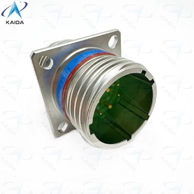 7A Conector hermético de recipiente con carcasa pasivada de acero inoxidable D38999 / 20YD97PN Serie 8D de sello hermético