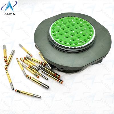 Tipo de contacto de compresión MIL-DTL-38999 Serie I Para aplicaciones de tensión nominal de 500V JY27468T25B43SN Receptor de mermelada de cadmio verde de oliva