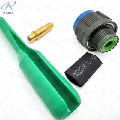 MIL-DTL-38999 Serie III Conector de enchufe Tipo -55°C a 125°C Para sus requisitos del cliente D38999 /26WB81PN.1 Twinax contacto D38999/26WB81PN Cadmio verde oliva