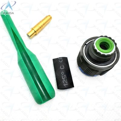 MIL-DTL-38999 Serie III Conector de enchufe Tipo -55°C a 125°C Para sus requisitos del cliente D38999 /26WB81PN.1 Twinax contacto D38999/26WB81PN Cadmio verde oliva