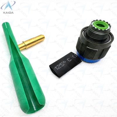 MIL-DTL-38999 Serie III Conector de enchufe Tipo -55°C a 125°C Para sus requisitos del cliente D38999 /26WB81PN.1 Twinax contacto D38999/26WB81PN Cadmio verde oliva