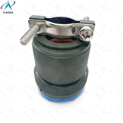 Tipo de conector Conector en miniatura MIL-DTL-26482 Serie I Enchufe de género con abrazadera de cable recta.MS3116F20-27PN