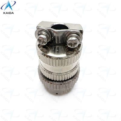 Conector eléctrico circular con sujeción recta con carcasa trasera Conector de níquel inelectro Shell.Y8D Serie.Y8D-4TJL