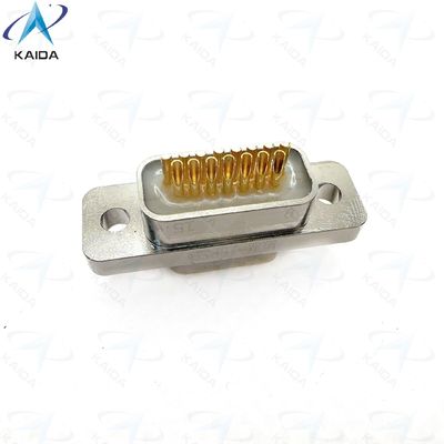MDM-15PSP Micro-D Metal Shell Nickel Finish para un rendimiento duradero. Los contactos de placa de oro de aleación de cobre cumplen con MIL-DTL-83513 MDM-15PSP