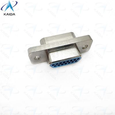 MDM-15PSP Micro-D Metal Shell Nickel Finish para un rendimiento duradero. Los contactos de placa de oro de aleación de cobre cumplen con MIL-DTL-83513 MDM-15PSP