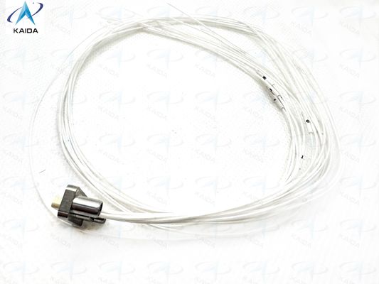 Género Conectores de microminiatura Micro-D Concha de metal con material de contacto de aleación de cobre Se combina con el recipiente sinterizado de vidrio J30JB-9TJ