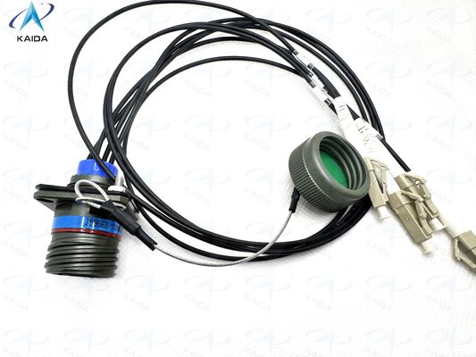 Conectores de fibra óptica montados en el panel con conector femenino para montar conector de fibra óptica de haz expandido J599E8/20MWC04N