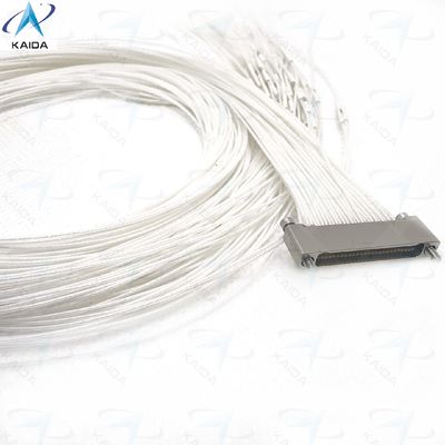 500 ciclos de apareamiento Material de aluminio de cáscara metálica para productos de alta y larga duración,con alambre de 600 mm.R70-222-051-261-JC(L600)