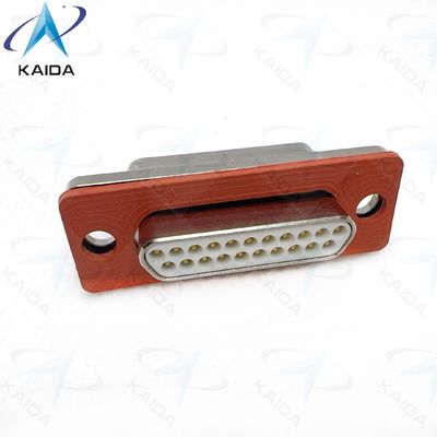 Receptor hermético de la serie J29M con 21 caparazón de metal de contacto y acabado de níquel J29M-21TJH